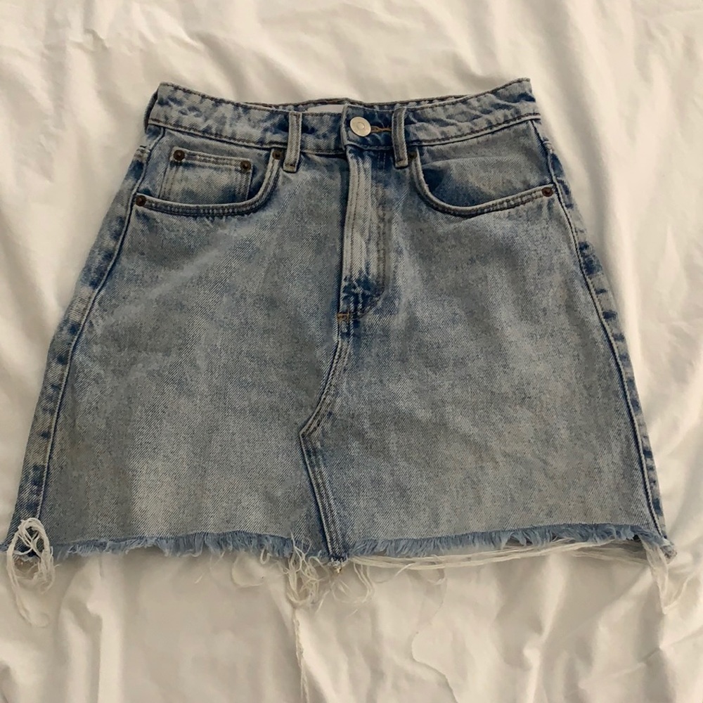 Jean skirt